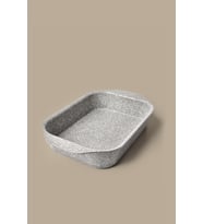Granit Dikdörtgen Fırın Tepsisi 35x25 cm, dayanıklı ve şık mutfak gereci