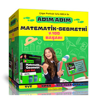 Adım Adım Matematik-Geometri Kitap Seti (%100 Başarı)