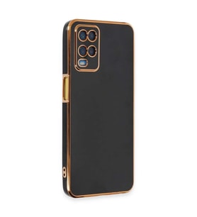 Oppo A54 4g Kılıf Volet Silikon - Siyah