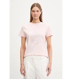 Guess Romy Regular Fit Kadın Pembe T-shirt V6GI12K3325-G63M