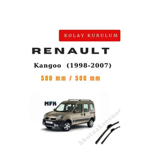 Renault Kangoo  (1998-2007) Araca Özel Sİlecek Ön İki