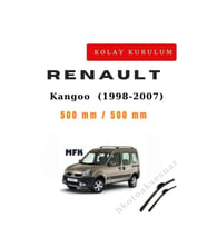 Renault Kangoo  (1998-2007) Araca Özel Sİlecek Ön İki