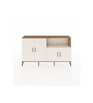 Arges Konsol 6 Raflı 4 Kapaklı 176x30x99 Çam-Aytaşı