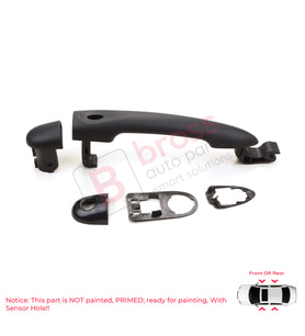 Renault Fluence Megane 3 Clio 4 Scenic 3 Captur 1 için Sensörlü Dış Kapı Açma Kolu Sensörlü Astarlı 806706656R