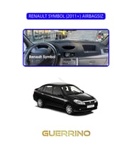 RENAULT SYMBOL 2011+ AIRBAGSIZTORPİDO KORUMA HALISI MAVİ KENAR
