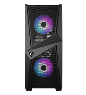 MSI MAG FORGE 100R Gaming Mid-Tower PC Kasası Siyah
