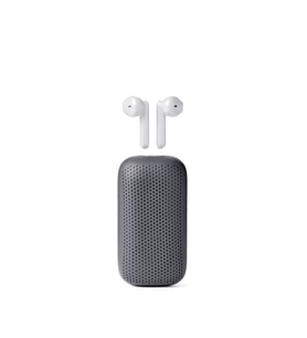 Lexon Speakerbuds Bluetooth Kulaklık & Bluetooth Hoparlör Gri
