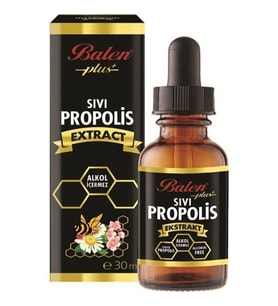 Balen Sıvı Propolis Extract 30 ml (Su Bazlı Alkolsüz % 14.4 Propolis Extract)
