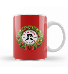 Christmas All Star Overwatch Torbjorn Wreath Kupa Bardak Porselen
