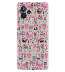General Mobile GM 24 Pro Kılıf Resimli Desenli Baskılı Silikon Donut Flamingo 1415