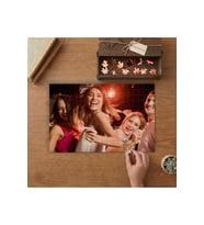Dans Eden Kızlar Tasarımı 240 parça Ahşap Puzzle Ahşap Kutuda MP00725