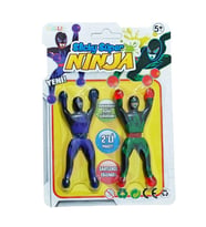 Duvarlarda Dans Eden Ninjalar! 2'li Yapışkan Taklacı Ninja Figürleri – Cam ve Duvar Sürüngeni