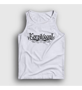 Presmono Unisex Beyaz Logo Korpiklaani Atlet 161819tt (Beyaz)