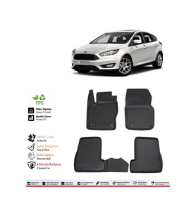 Ford Focus 4 2017 Model 4D Havuzlu Paspas