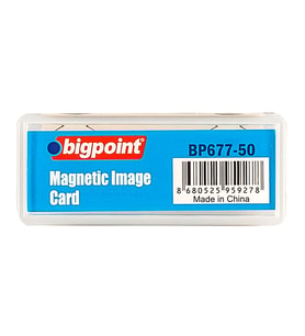 Bigpoint Akrilik Mıknatıslı İsimlik Şeffaf
