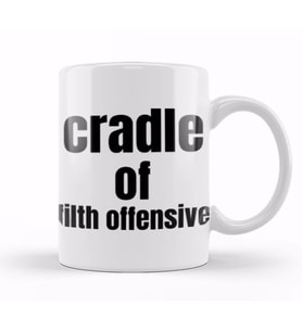 CraDle Of Filth Offensive Kupa Bardak Porselen