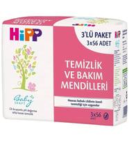 Hipp Temizlik Ve Bakım Mendili 56x3'lü 168 Yaprak