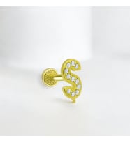 Glorria Altın Ş Harfi Tragus Piercing
