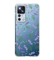 PrintiFy Xiaomi Mi 12T ile Uyumlu Water Color 3  Kamera Korumalı Şeffaf  Kılıf