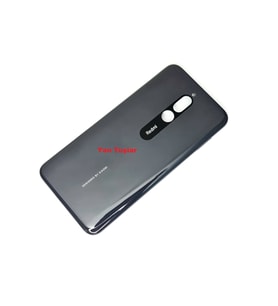 Xiaomi Redmi 8 Kasa Arka Pil Batarya Kapağı SİYAH