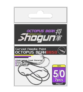 Shogun 9950 Octopus Beak Black Büyük Beden Olta İğnesi NO:9/0
