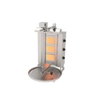 Atalay ADG-3U Döner Makineleri Gazlı Üstten Motorlu - 3 Radyanlı - 230 V