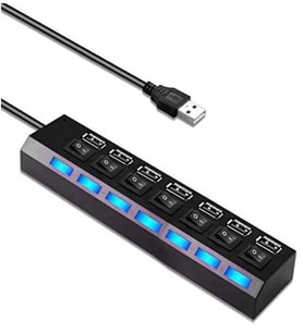 7 Port USB 2.0 Hub Çoğaltıcı Çoklayıcı Switch