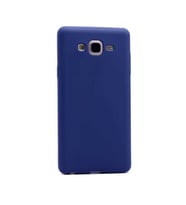 Samsung Galaxy On7 Uyumlu Kılıf Zore Premier Silikon Kapak (Lacivert)