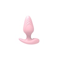Uzaktan Kumandalı Şarjlı Titreşimli anl tıkac Pembe (10,49 cm)