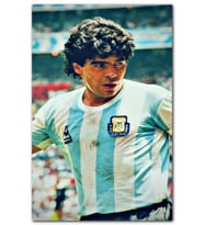 Cakatablo Diego Maradona Arjantin Milli Takımında MDF Tablo