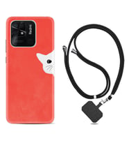 Xiaomi Redmi Note 7 8 9 Pro 10 2022 10 Pro 10S Kılıf Boyun Askılı Silikon Kedoş 1735