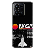 Vivo Y35 Kılıf Resimli Desenli Baskılı Silikon Nasa 2 1407