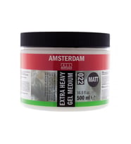 Talens Amsterdam Extra Heavy Gel Medium Matt 022 Extra Kuvvetli Jel Medyum Mat 500 ml 
