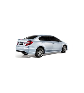 Honda Civic FB7 (2012-2016)  Uyumlu Modulo  Arka Tampon Eki (Plastik)