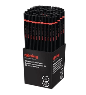 Rotring Kurşun Kalem Sınav 2B 2090068 (Siyah)