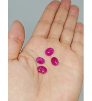 Yakut Taşı Oval Kesim (Ortalama 2.5 karat) (55604)