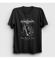 Presmono Unisex Siyah Krieg Nargaroth T-Shirt 98601tt