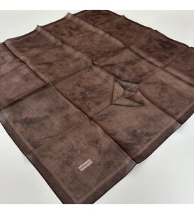 Piramit Desenli Kehribar Eşarp LTP0514