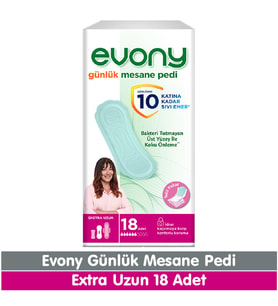 Evony Günlük Mesane Pedi Ekstra Uzun 18 Adet