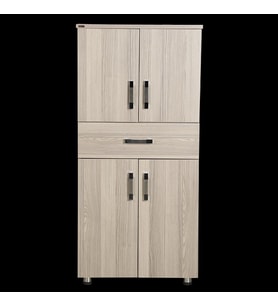 Çok Amaç 12677 Dolap Model Hard Parlak CORDOBA Suntalem 1Çekmece 130 El Yapım (Beyaz)