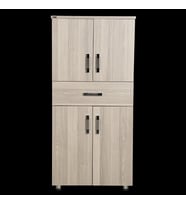 Çok Amaç 12677 Dolap Model Hard Parlak CORDOBA Suntalem 1Çekmece 130 El Yapım (Beyaz)