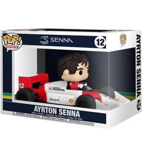 Funko Pop! Rides Super Deluxe: Ayrton Senna - Senna Mclaren - Koleksiyon Vinil Figür - Hediye Fikri (Krem)