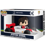 Funko Pop! Rides Super Deluxe: Ayrton Senna - Senna Mclaren - Koleksiyon Vinil Figür - Hediye Fikri (Krem)
