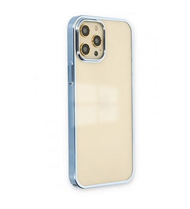 Coverzone iPhone 12 Pro ?le Uyumlu K?l?f Different Silikon Mavi