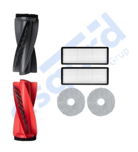 Roborock Qrevo Curv Uyumlu 1 Ana Fırça 2 Filtre 2 Mop PKT-iasgf0000611