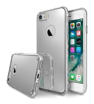 Ringke Mirror Fusion iPhone 7 ile Uyumlu Aynalı Kılıf Silver