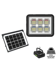 Ws-5570 150 Watt Güneş Enerjili Solar Kamp Feneri Projektör