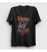 Presmono Unisex Siyah Freddy Krueger Rock Misfits T-Shirt 474738tt