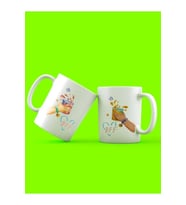Best Friends Forever BFF İçecekli Tasarım 2'li Kupa Seti