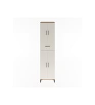 Hyperion Dolap 5 Raflı Tek Çekmeceli 4 Kapaklı 60x44x243 Çam-Aytaşı